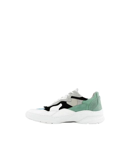 Filling Pieces Green Sneakers for men