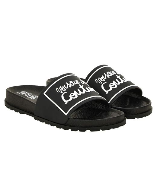 Sliders Versace en coloris Black