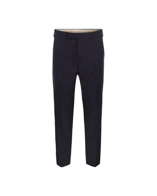 PT Torino Blue Suit Trousers for men