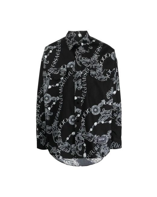 Versace Black Casual Shirts for men