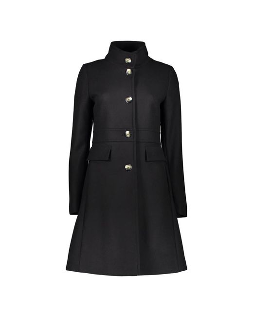 Herno Lange Elegante Jas in het Black