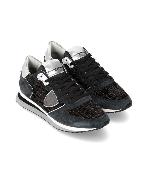 Philippe Model Black Sneakers