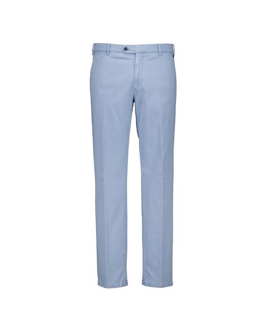 Meyer Paris Chino in het Blue voor heren