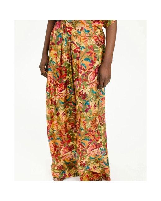 Momoní Orange Wide Trousers