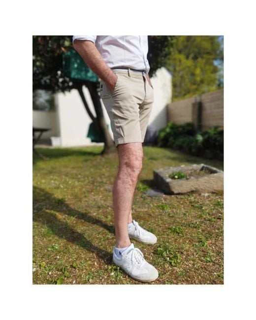 Mason's Natural Casual Shorts for men