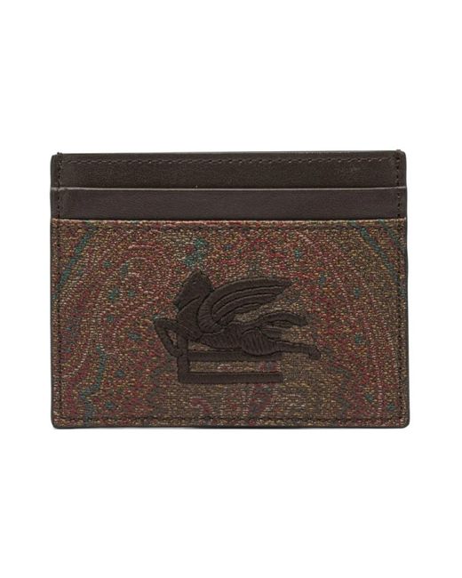 Etro Brown Wallets & Cardholders
