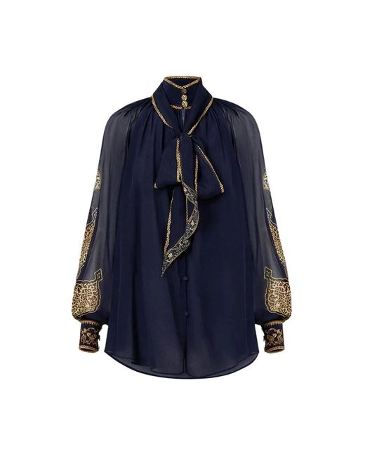 Blouses Camilla de color Blue