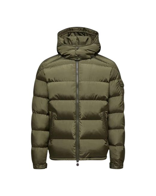 Moncler Green Down Jackets for men