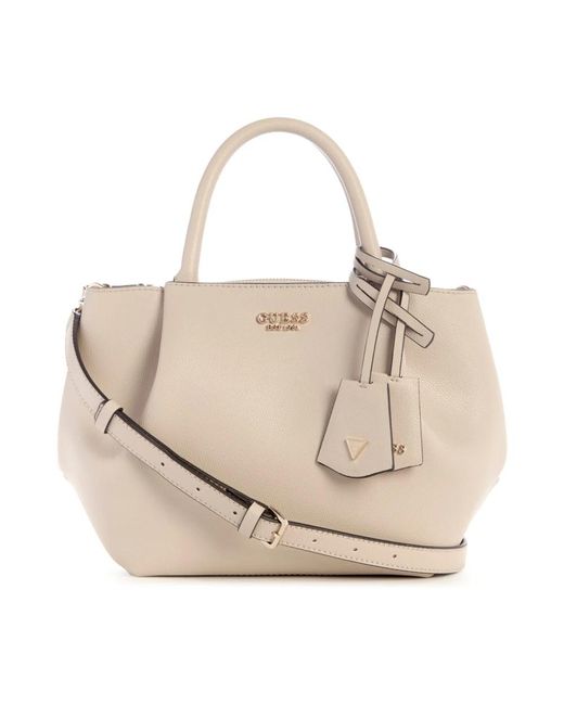 Handbags Guess de color Natural