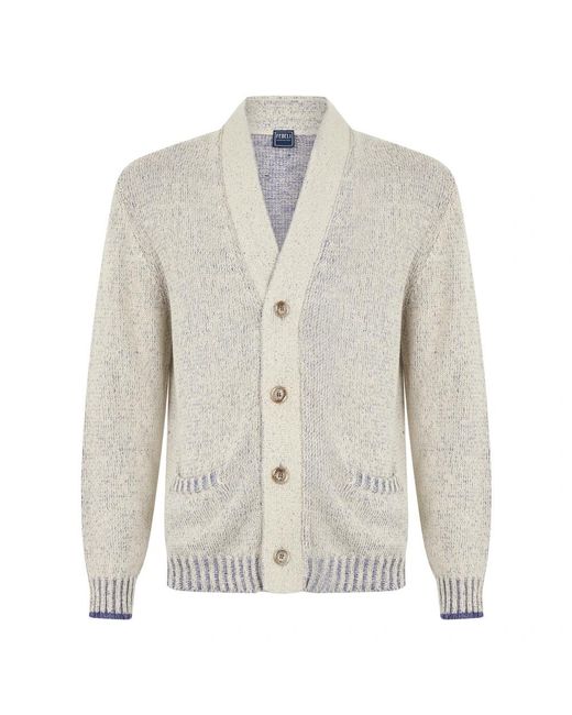 Fedeli Gray Cardigans for men