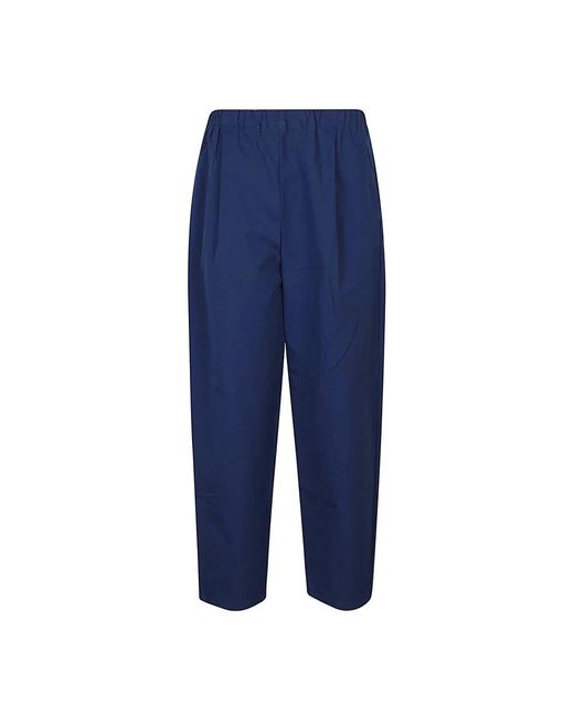 Apuntob Blue Cropped Trousers