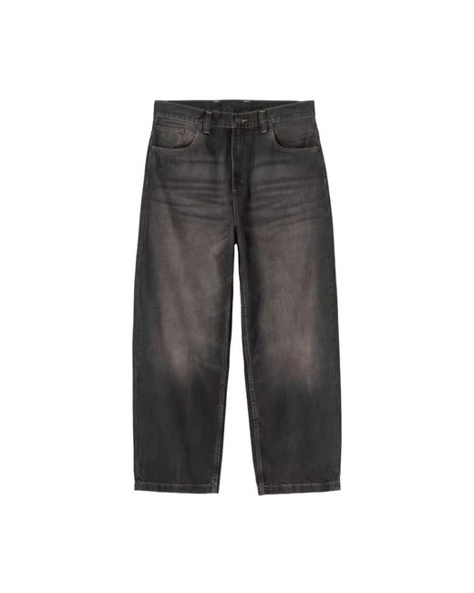 Carhartt Gray Loose Fit Jeans for men