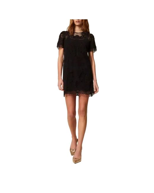 Twinset Black Party Dresses