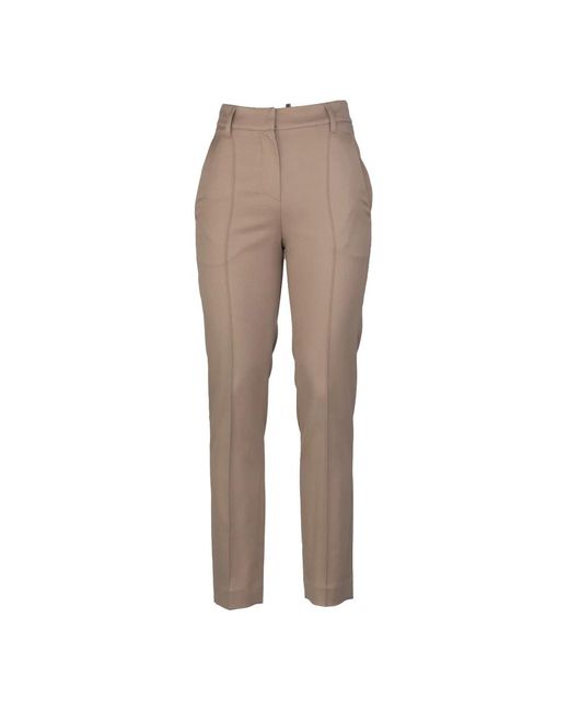Brunello Cucinelli Gray Slim-Fit Trousers