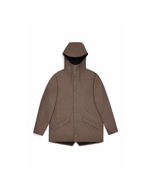 Rain Jackets di Rains in Brown da Uomo