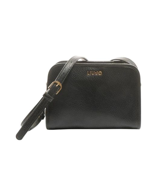 Liu Jo Black Schultertasche Mit Reißverschluss
