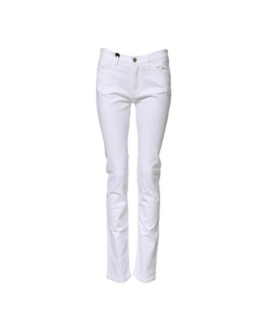 Dolce & Gabbana Blue Skinny Fit Jeans