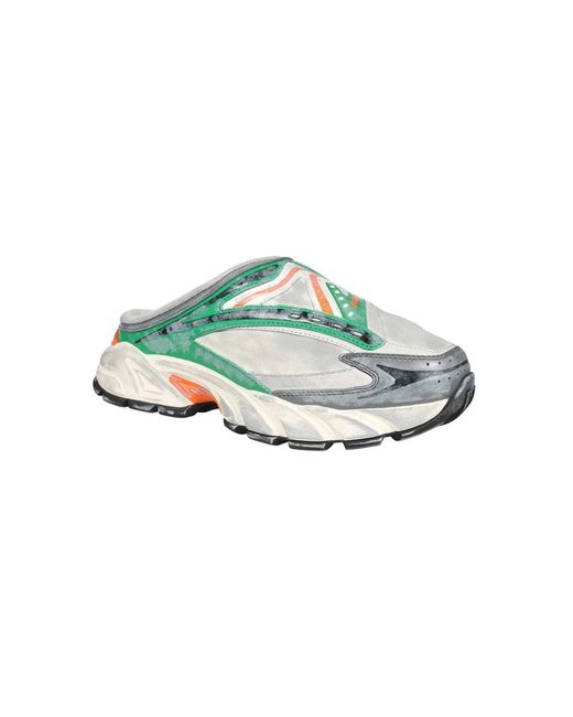 Heron Preston Green Mules for men