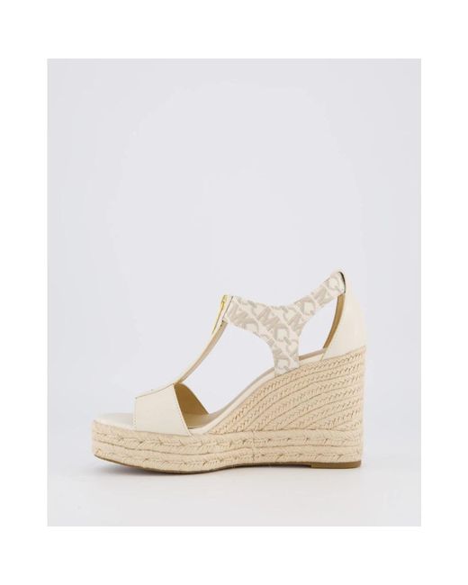 Michael Kors White Wedges