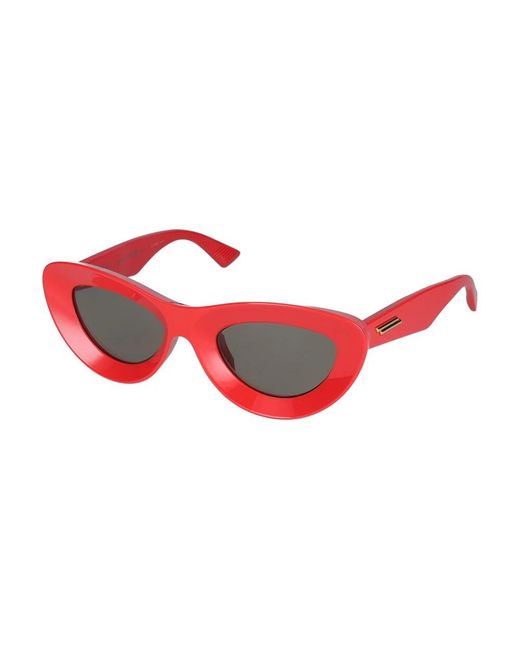 Bottega Veneta Red Sunglasses