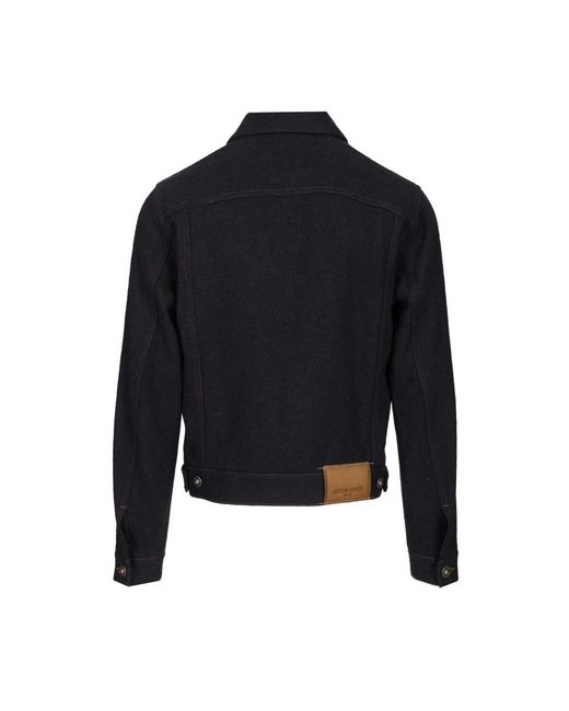 Jacob Cohen Blue Denim Jackets for men