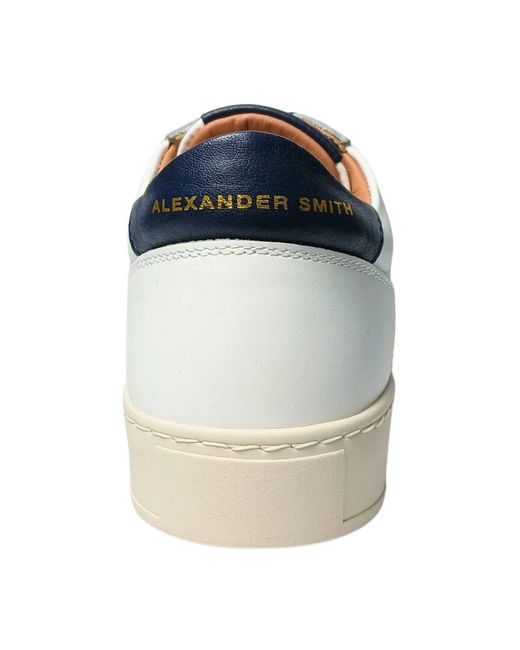 Alexander Smith White Sneakers for men