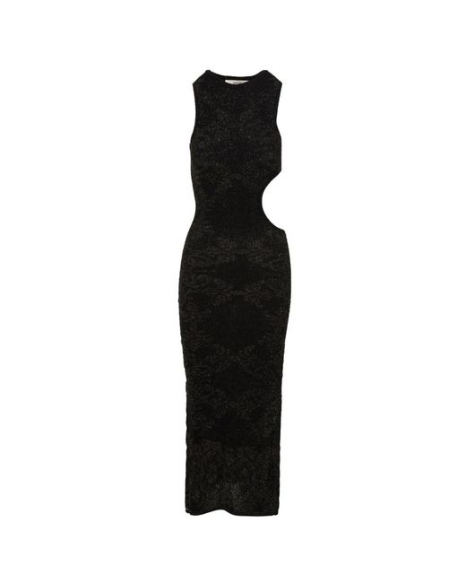 Akep Black Knitted Dresses