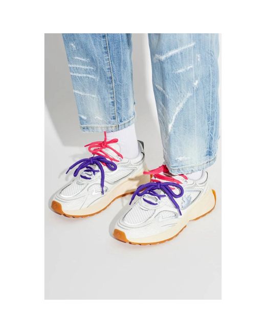 DSquared² Sprinter Sneakers in het White