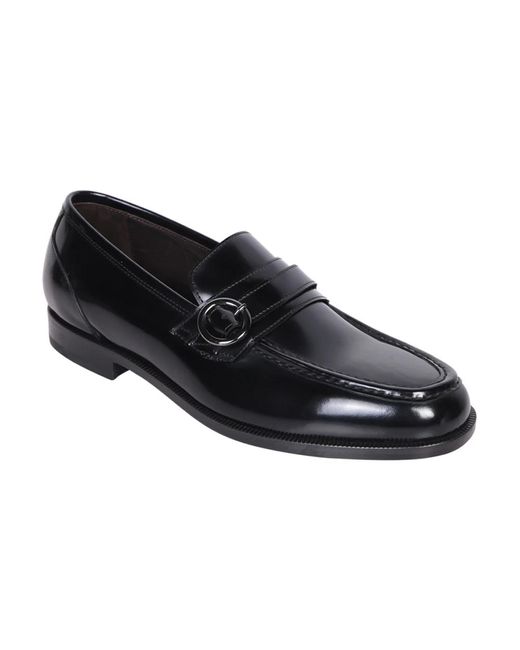 Tagliatore Black Loafers for men