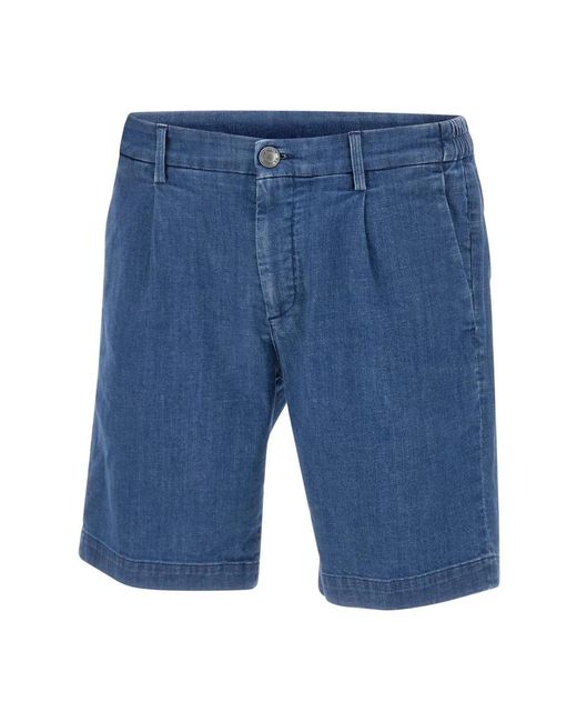 Re-hash Blue Denim Shorts for men