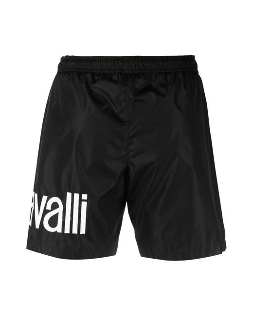 Just Cavalli Black Beachwear for men