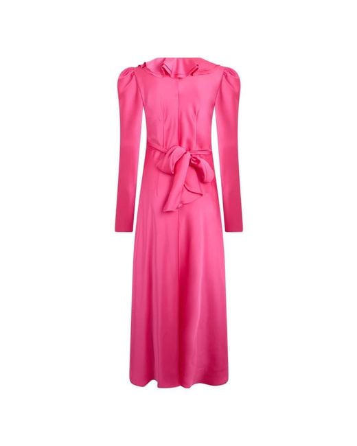 Philosophy Di Lorenzo Serafini Pink Midi Dresses