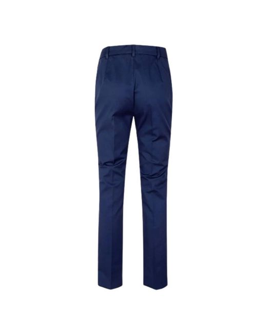 Max Mara Studio Blue Slim-Fit Trousers
