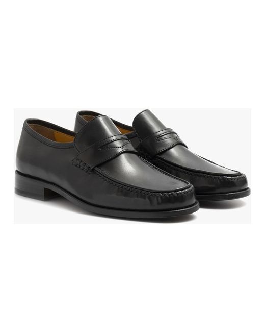 Calpierre Black Loafers for men