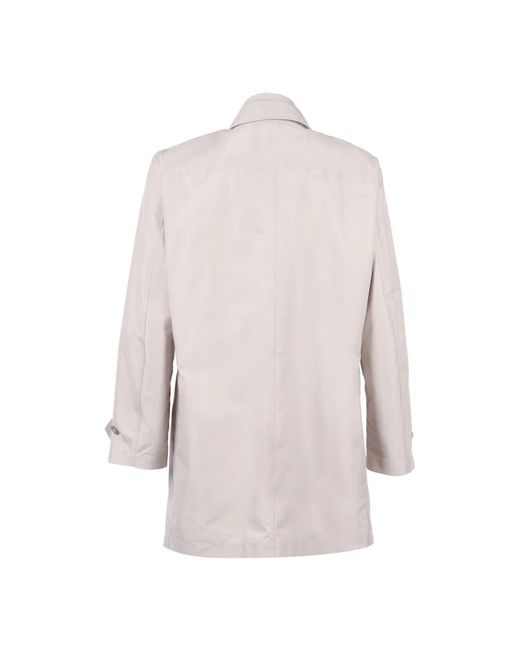 Single-Breasted Coats Fay de hombre de color White