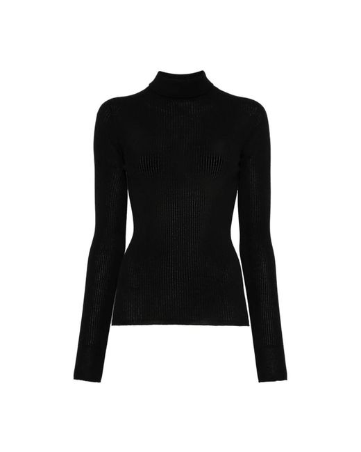 Sportmax Black Turtlenecks