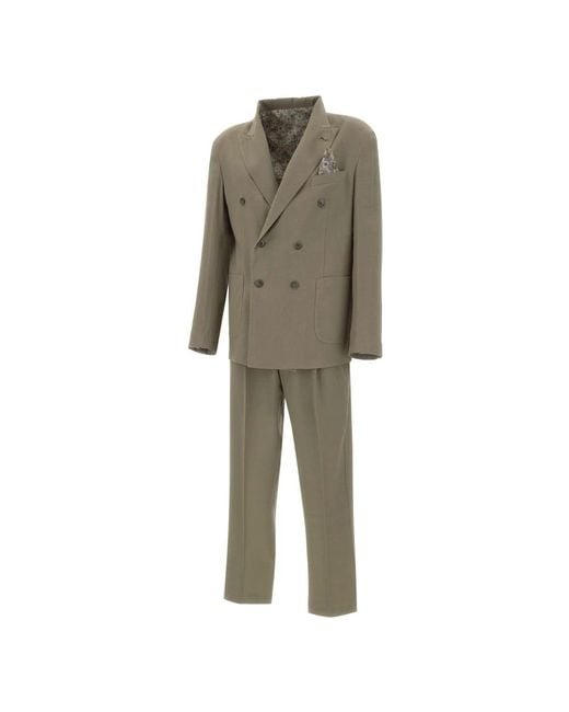 Double Breasted Suits Bob pour homme en coloris Green