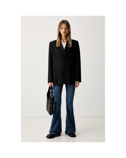 ViCOLO Dubbelrijige Blazer in het Black