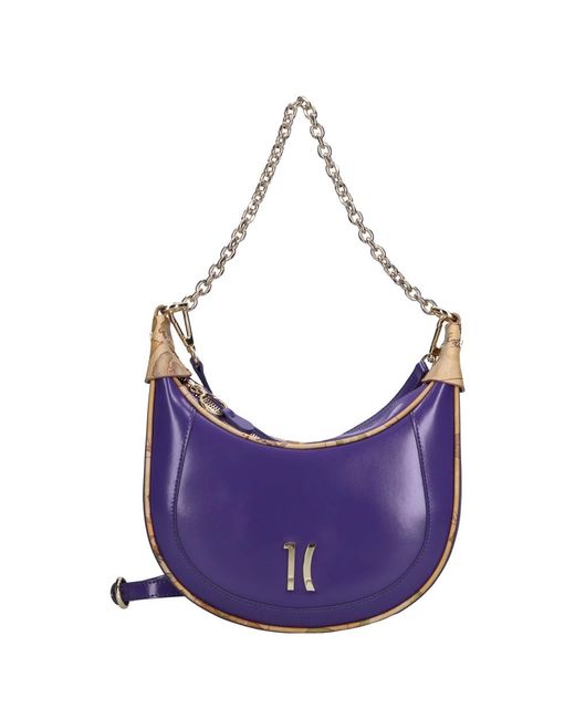 Alviero Martini 1A Classe Purple Shoulder Bags