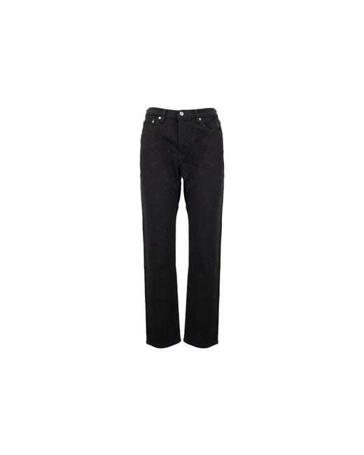 Levi's Black Straight Fit Jeans