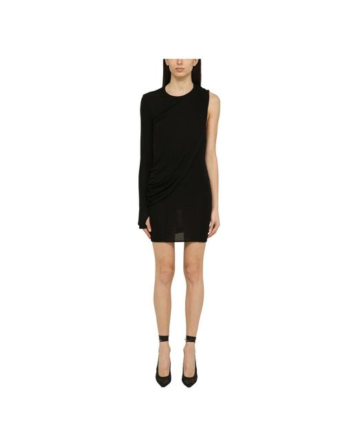 ANDREA ADAMO Black Short Dresses