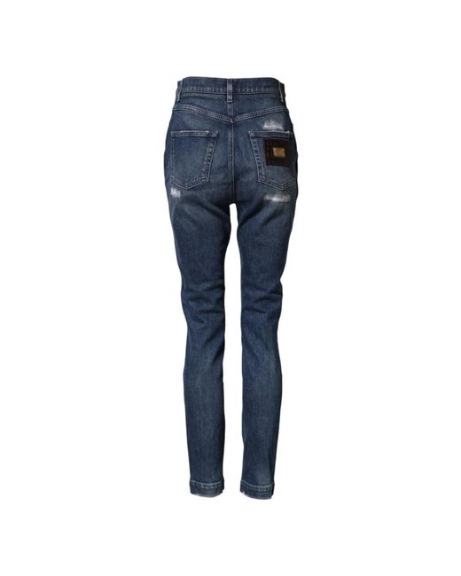 Dolce & Gabbana Blue Slim Fit Jeans