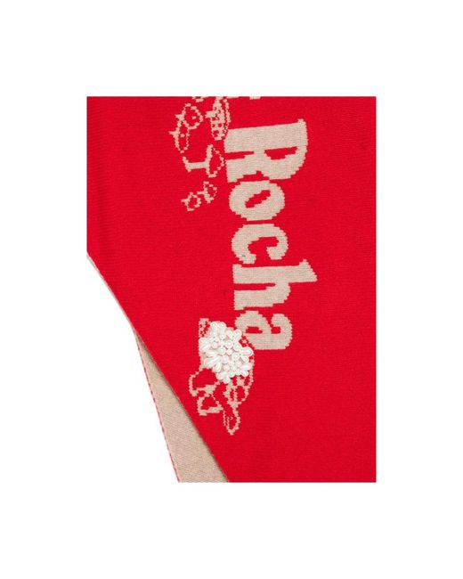Simone Rocha Red Ponchos