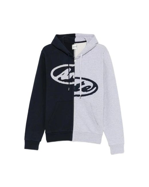 Arte' Blue Zip-Throughs for men