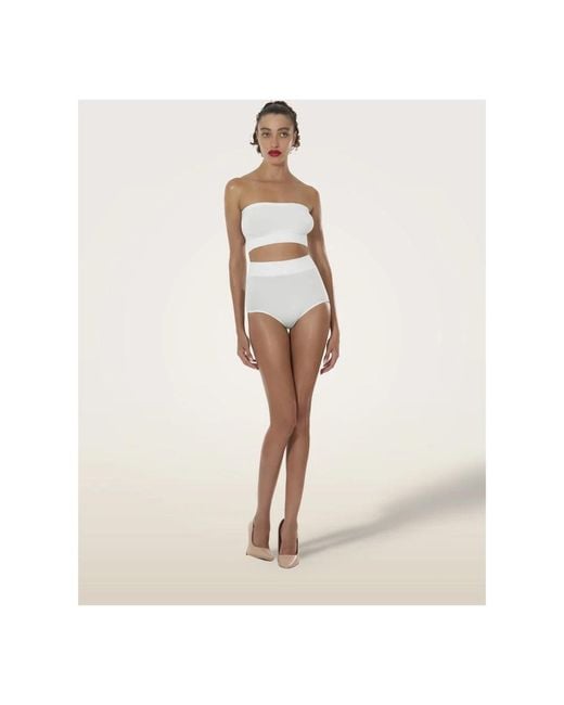 Wolford White Short Shorts