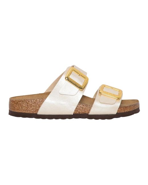 Birkenstock Metallic Sliders