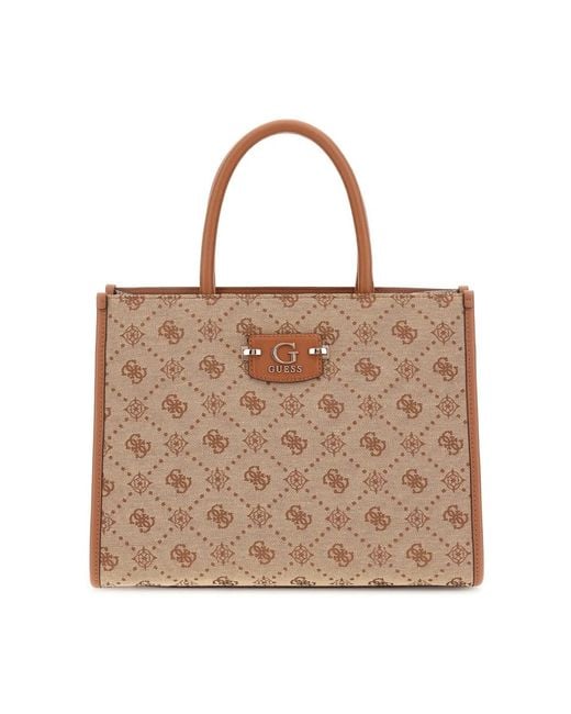 Guess Brown Shopping Bags
