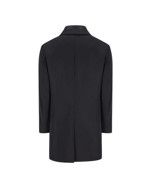 Fay Blue Single-Breasted Coats for men
