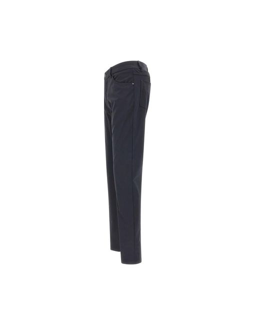 Rrd Blue Slim-Fit Trousers for men