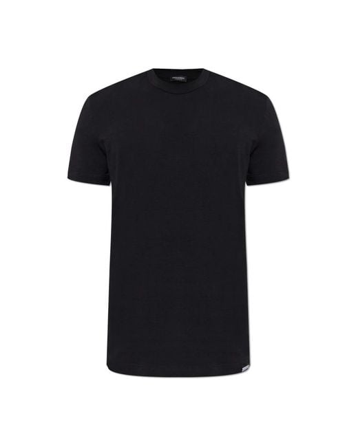 DSquared² Black T-Shirts for men
